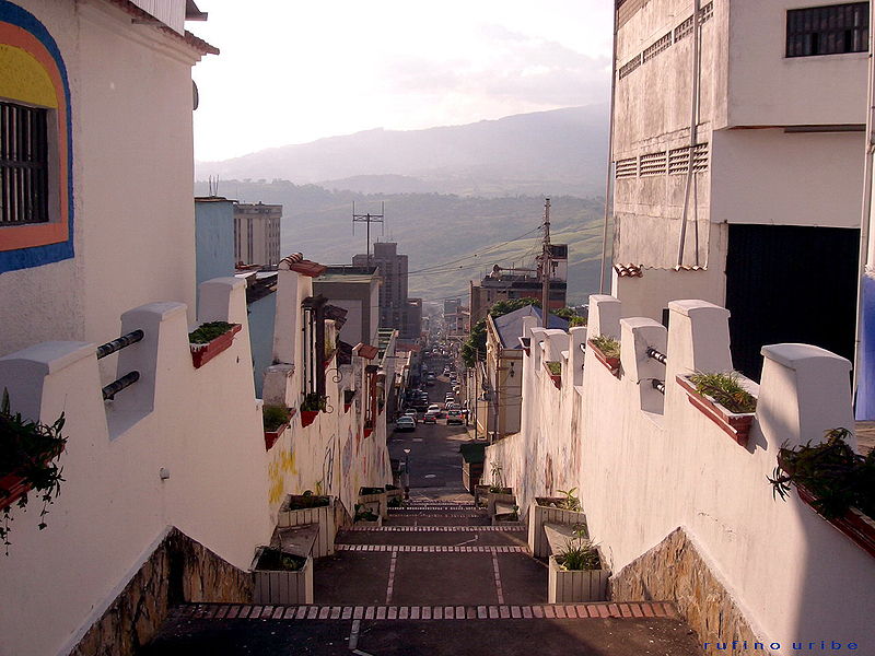 Escalera en San Cristóbal, Táchira