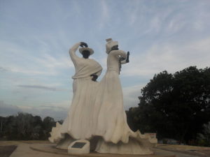 Monumento en el Callao, Bolívar, Venezuela